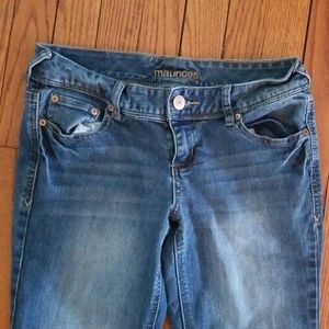 Maurices 3/4 bootcut jeans